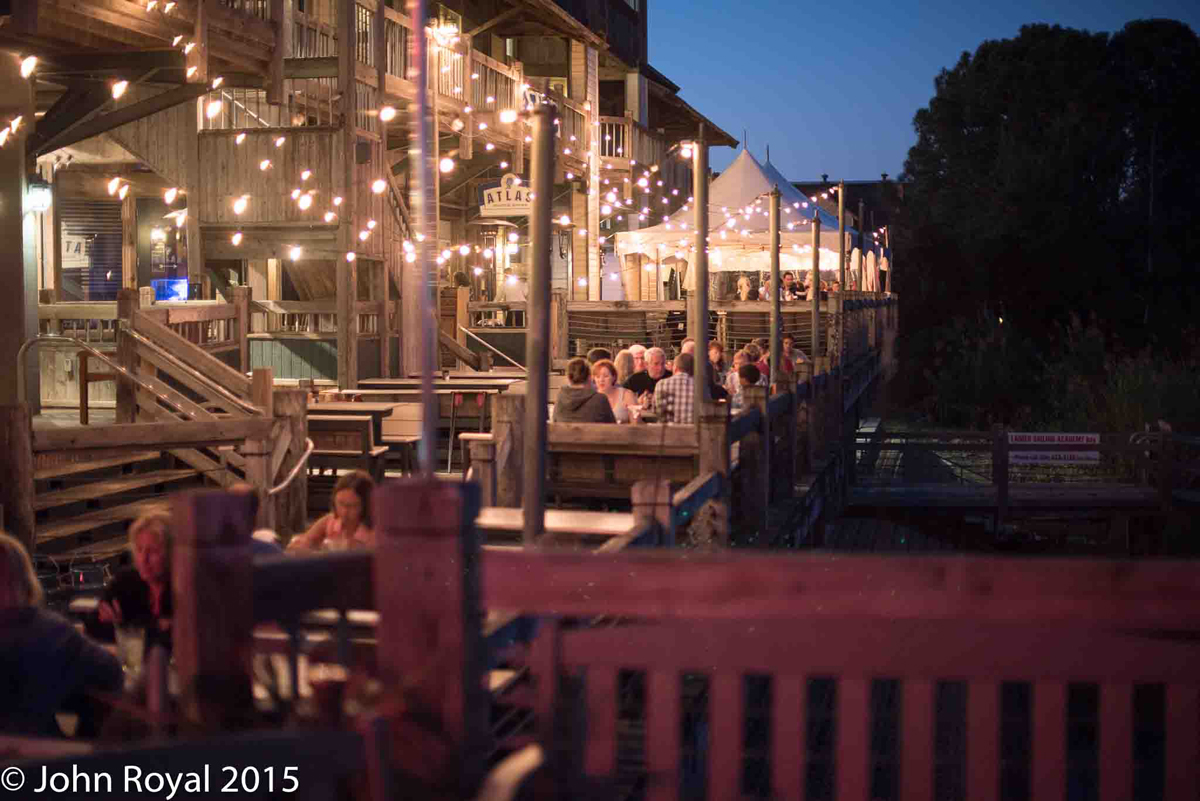 decorative image of Dining-on-the-deck , Fish House 10-29-2015 2015-11-06 13:30:49