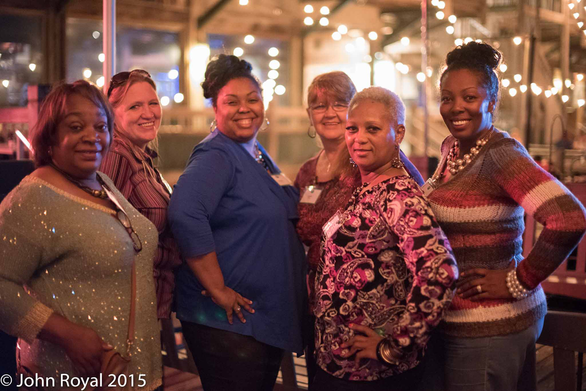 decorative image of Karol-Robertson-Tara-MacLees-PaToya-Henderson-Jeanene-Saletta-Lois-Stallworth-and-Corona-Davis , Fish House 10-29-2015 2015-11-06 13:31:16