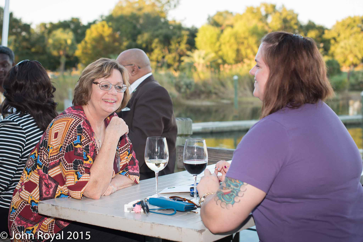 decorative image of Martha-Sparks-and-Danielle-Majors , Fish House 10-29-2015 2015-11-06 13:31:24