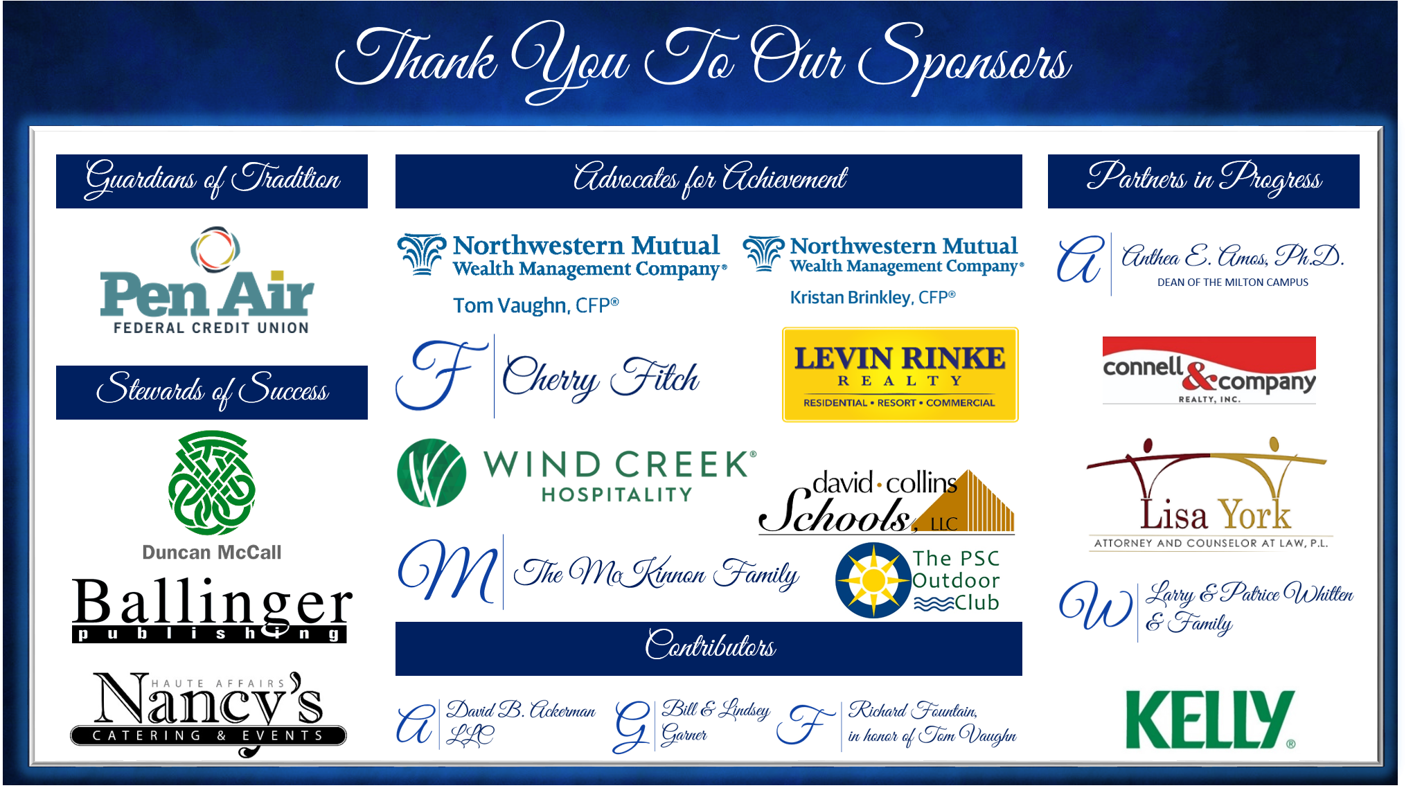 Image of 2019 sponsor logos