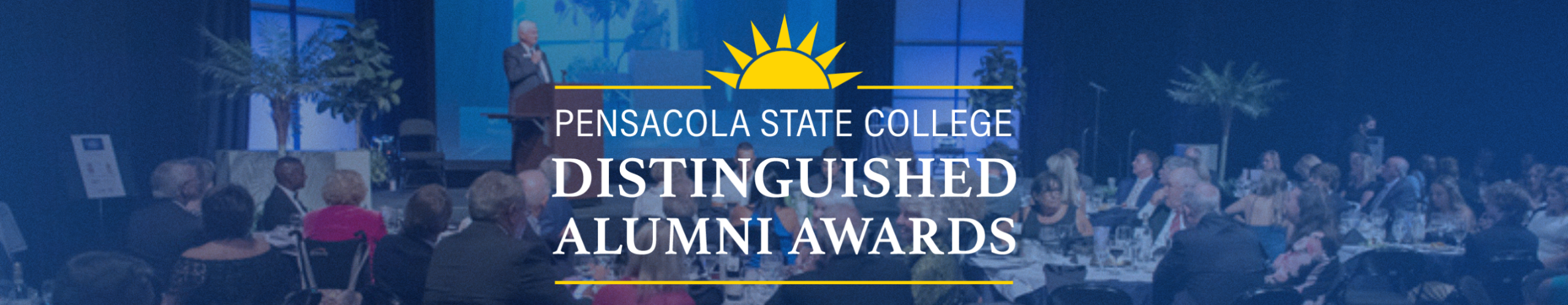 Distinguished Alumni Awards banner for Archive page.